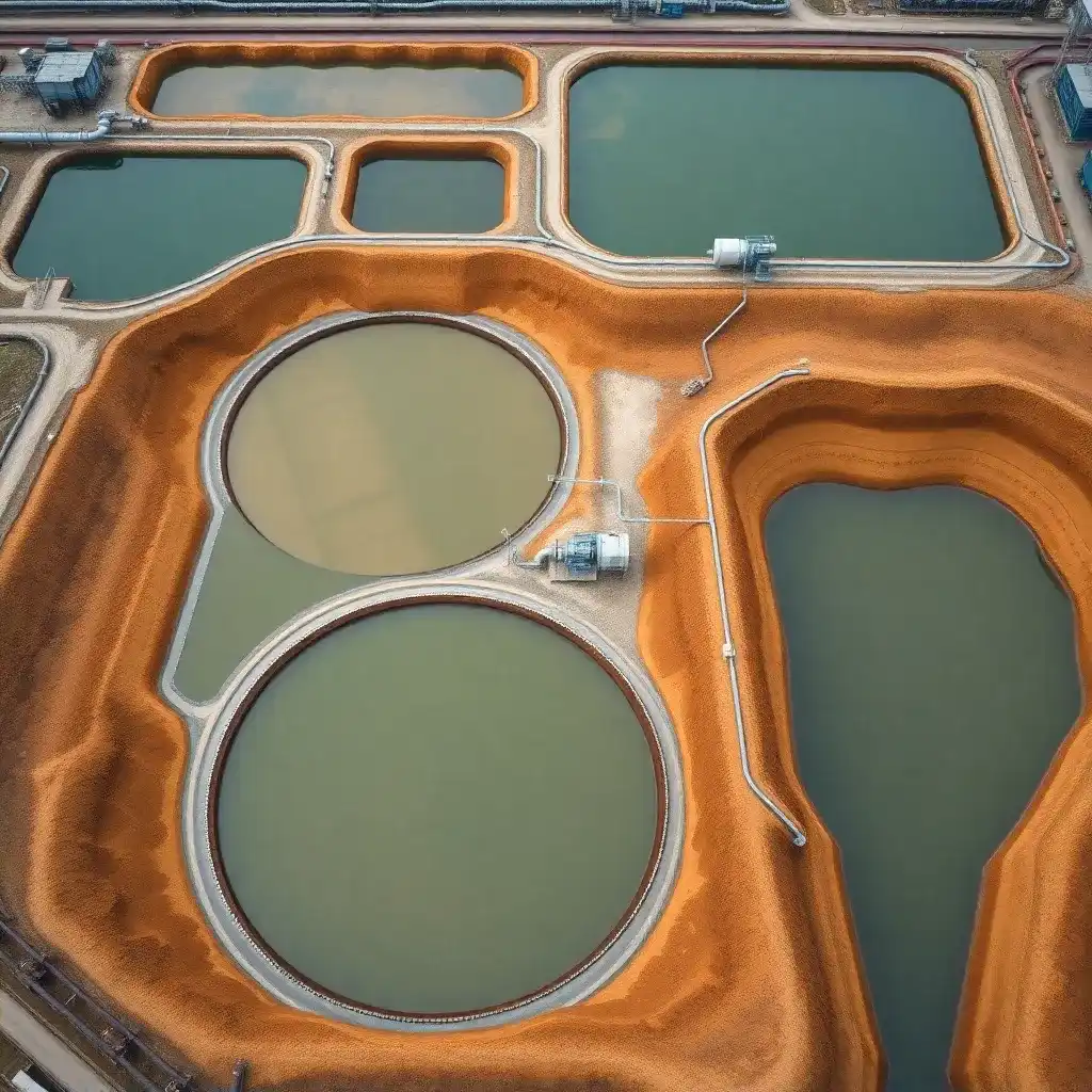 Очистка шламохранилища и отстойников