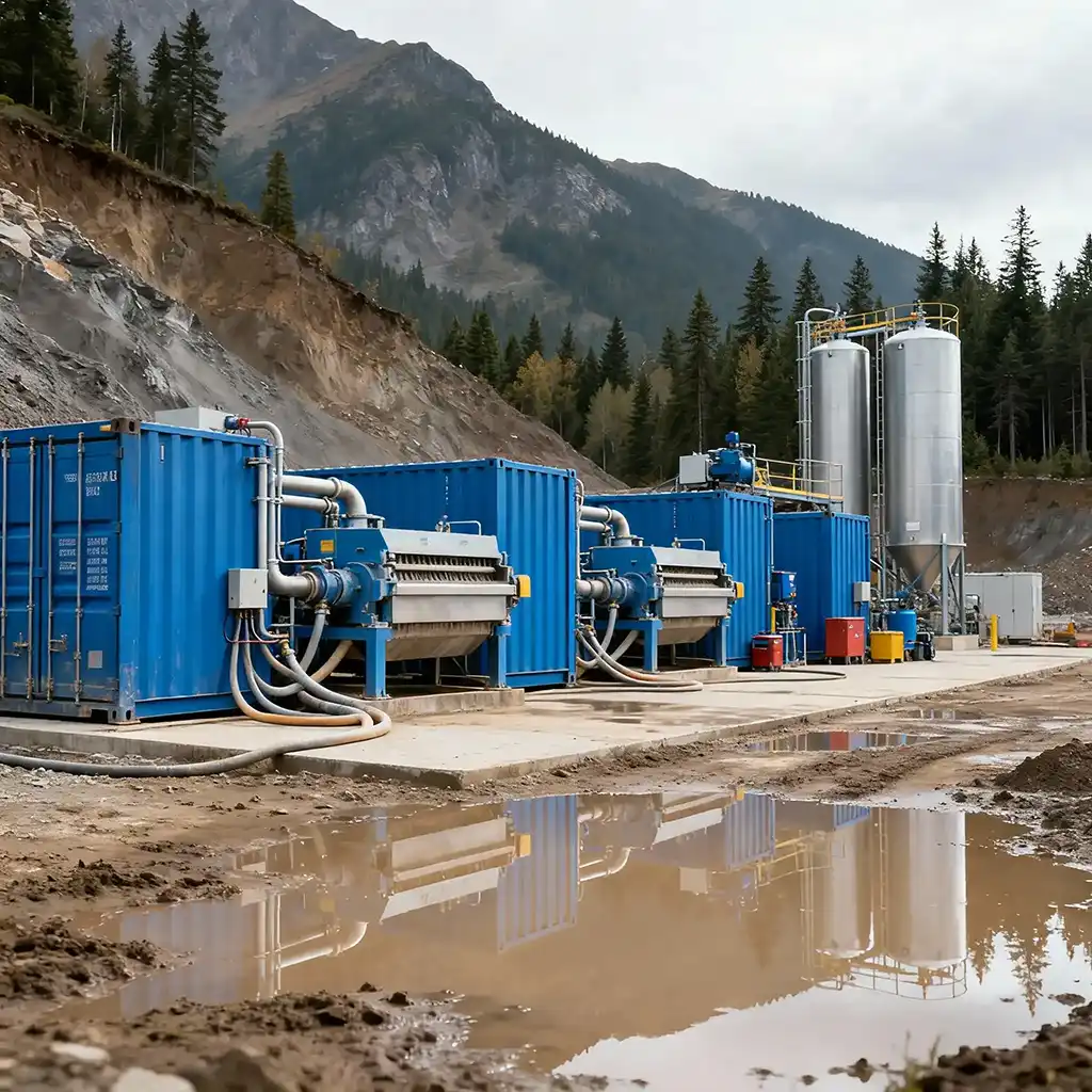 Очистка хвостохранилища от хвостов