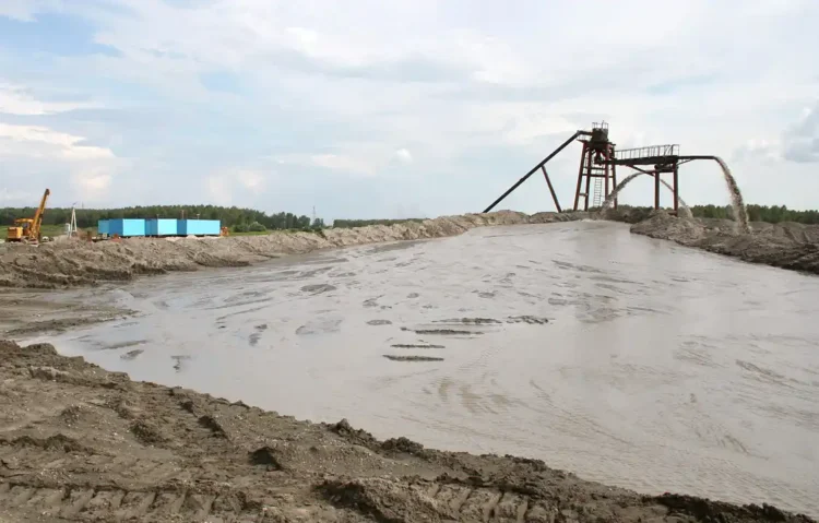 Гидронамыв песка 1