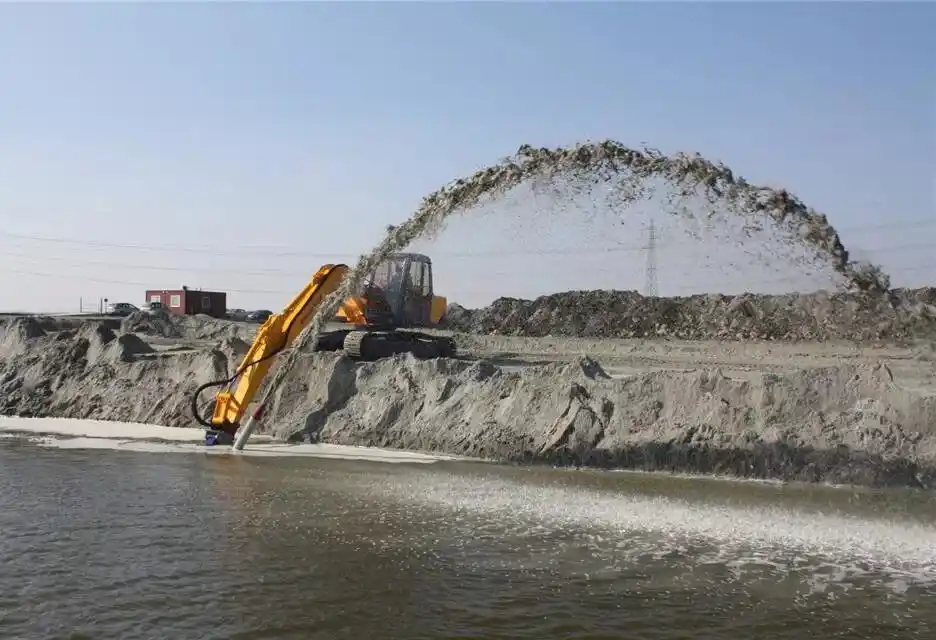 Гидронамыв песка 2