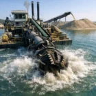 Добыча строительного песка земснарядом гидромеханизация на службе качества