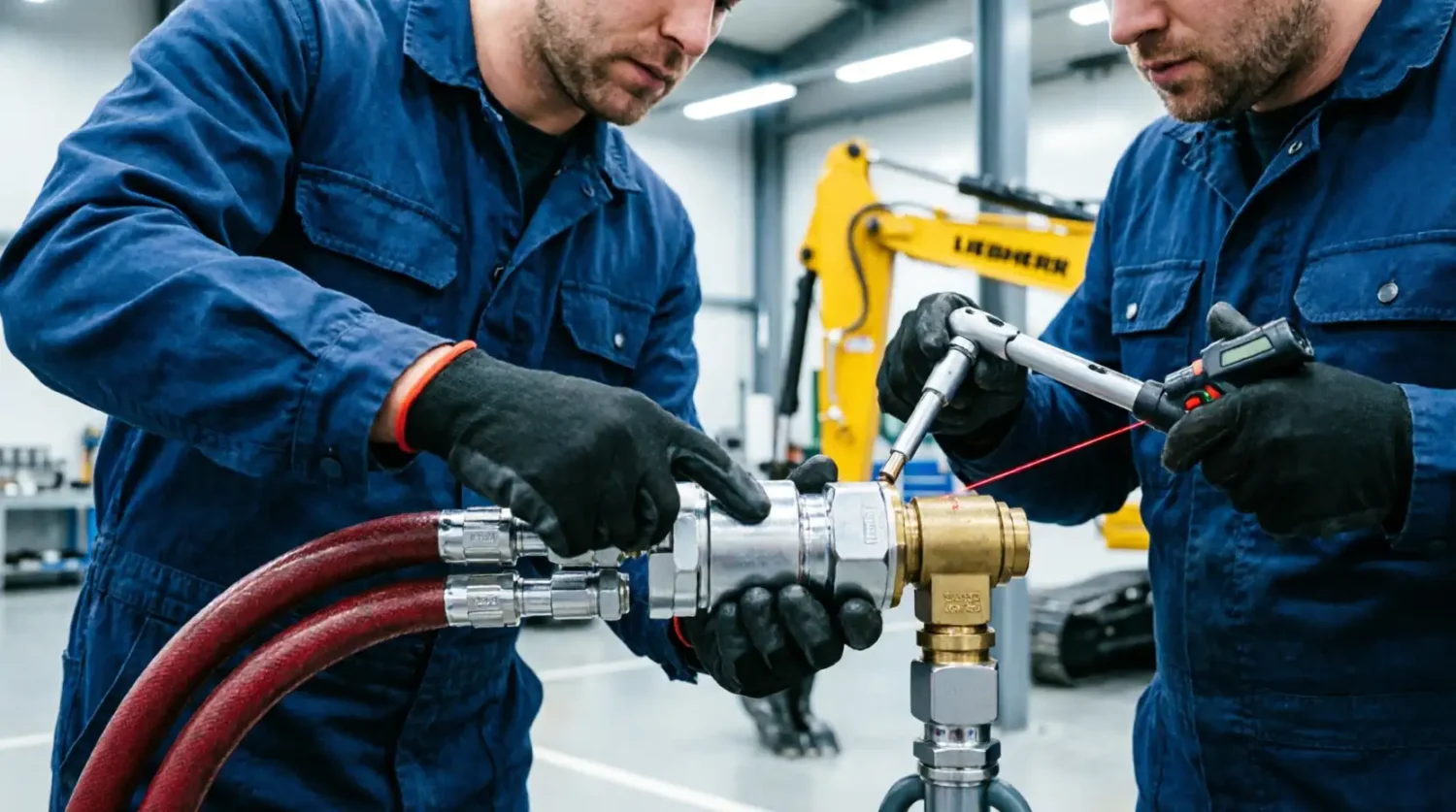 Монтаж навесного оборудования на экскаватор Либхерр (Liebherr): Кейс повышения производительности 3 Комплексный инжиниринг, а не просто «железо»